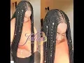 Small 3 Layer Feedin Braids tutorial