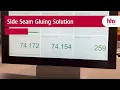 Side Seam Gluing Solution - Customer installation running with 550