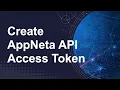 Create an AppNeta API Access Token