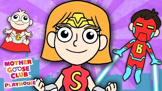Hero Finger Family + More | Mother Goose Club Nursery Rhyme Cartoons