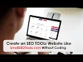 Create an SEO TOOLs Website Like SmallSEOTools com Without Coding