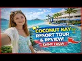 Coconut Bay Beach Resort Spa Review Full Tour of This Saint Lucia All Inclusive Paradise
