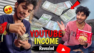 Finally YouTube Income Revealed 🤑 #vlog #youtube #dailyvlog 