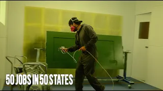 I Worked As A PAINTER! (50 Jobs in 50 States)