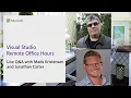 Visual Studio and accessibility - Visual Studio Remote Office Hours