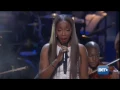 Jussie Smollett and Estelle UNCF Conqueror