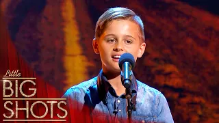 Sunny’s Sweet Voice Leaves Shane Jacobson Amazed | Season 2 Episode 7 | Little Big Shots AU