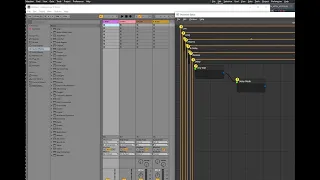 Ableton Live Node Editor using Showtime - WIP