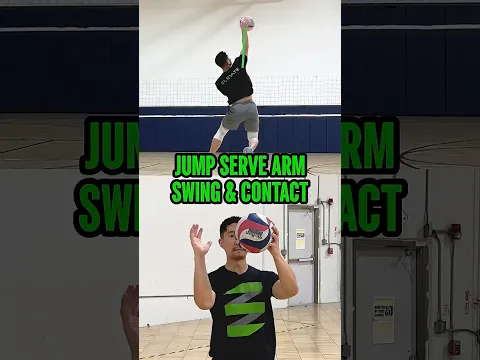 Jump Serve Proper Arm Swing and Where to Contact the Ball
