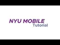 NYU Mobile Tutorial - Welcome Week