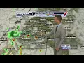 SCATTERED PM STORMS Scattered storms will pop up along a warm front this afternoon
