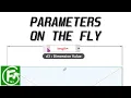 Fusion 360 - Parameters on the fly Direct parameter naming