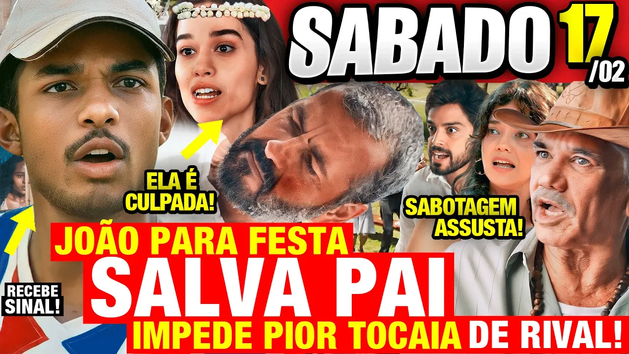 RENASCER - Capítulo de hoje 17/02 SÁBADO - Resumo Completo da Novela Renascer Hoje 17/02/24
