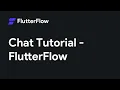 How To Set Up Chat In FlutterFlow FlutterFlow Tutorial