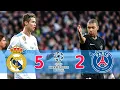 Download Lagu Real Madrid vs Paris Saint Germain 5-2 All Goals HD