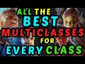 The BEST MULTICLASSES for EVERY CLASS - Baldur s Gate 3 Honour Tier List and Build Guide