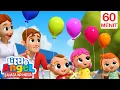 Download Lagu Bayi John belajar angka dengan balon | Little Angel Indonesia | Kartun dan Lagu Anak Favorit