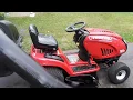 Troy-Bilt Super Bronco Automatic lawn tractor with cruise 21hp Briggs V twin 42 cut with bagger