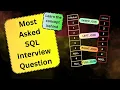 BEGINNERS MUST WATCH MOST Asked SQL INTERVIEW Question based on JOINS