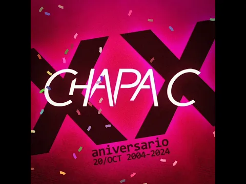 🎉 #20 #Años 🎉 ❤️ #CHAPAC 🎉🎊 #Aniversario 🎊