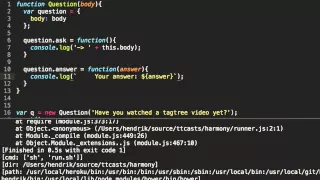 ES6 Class Syntax Intro