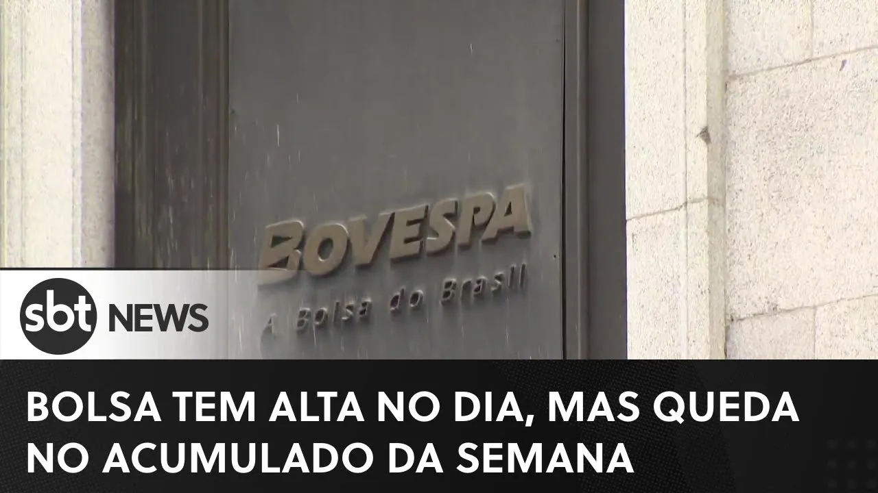 Ibovespa tem alta no dia, mas queda no acumulado da semana | #SBTNewsnaTV (21/04/23)
