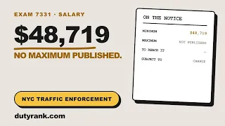 NYC Traffic Enforcement Salary 2026 What Notice 7331 Actually Publishes