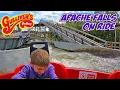 Wet and Wild APACHE FALLS On Ride at Gulliver s Valley Sep 2023 4K