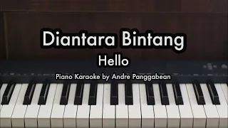 Download Diantara Bintang - Hello | Piano Karaoke by Andre Panggabean MP3