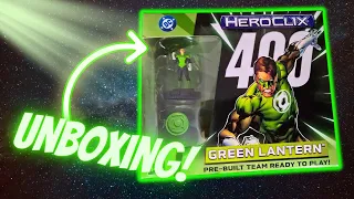 Unboxing the NEW Heroclix 400 Green Lantern Set