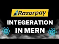 Razorpay Payment Gateway Integration Frontend Backend MERN Web PapayaCoders