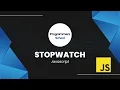 Stopwatch HTML CSS JavaScript