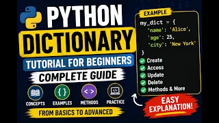 Python Dictionary Tutorial for Beginners Complete Guide