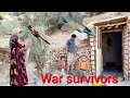 Download Lagu War survivors: They built a stone courtyard alone in the mountains