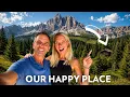 Back at our TINY HOUSE in the Alps
