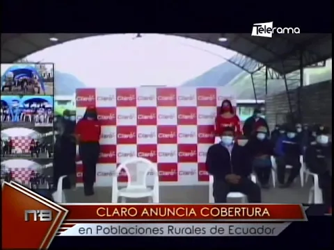 Claro anuncia cobertura en poblaciones rurales de Ecuador