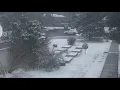 Midday snow in Columbia South Carolina