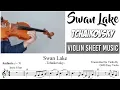 Free Sheet || Swan Lake - Tchaikovsky || Violin Sheet Music