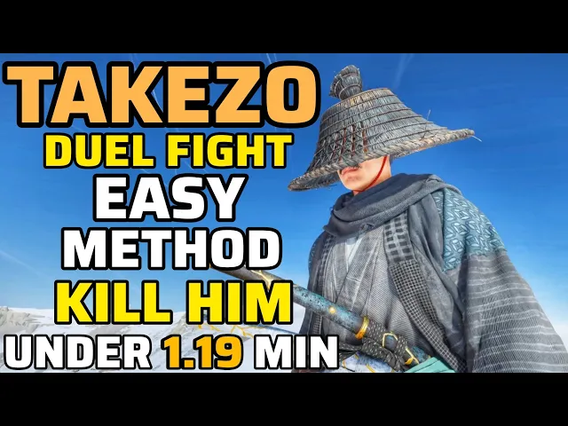 Ghost of Yotei | How to Defeat Takezo - Duel Atop Mountain (Easy Method) | Lethal Difficulty NO DMG