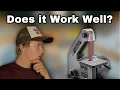 60 Belt Sander Full Review is it Worth it Harbor Freight 1x30 Grinder