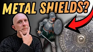 Why weren t METAL SHIELDS more POPULAR in history