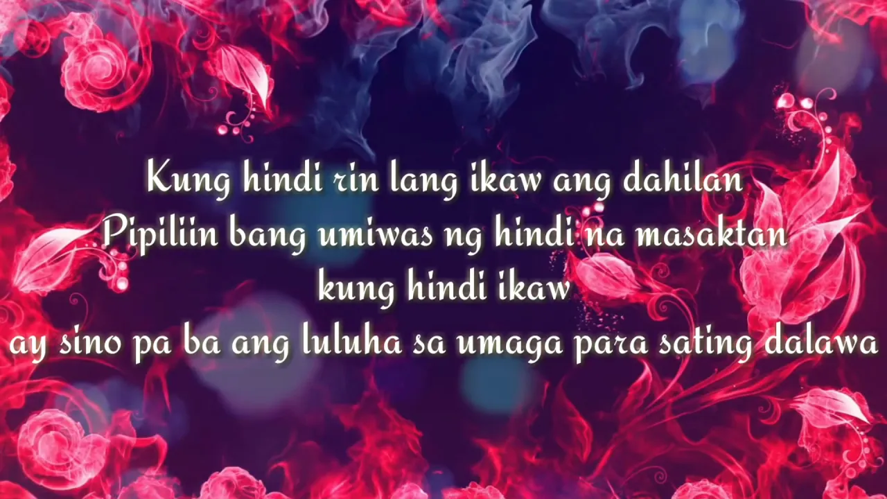 Kung di rin lang ikaw Lyrics (Rap Version) - Bigshockd ft. Aiana Juarez