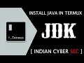 JDK Install JAVA in Termux Without Root