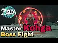 Kohga Boss Fight Great Abandoned Central Mine The Legend of Zelda Tears of the Kingdom 4k 60FPS