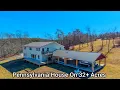 Pennsylvania House on 32 Acres Creek Wooded Retreat PA Real Estate Aspen Mansions