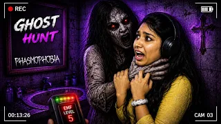 PHASMOPHOBIA- Ghost Hunting at Midnight 12:00 AM Went TERRIBLY WRONG!