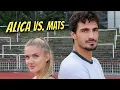 Download Lagu Alica Schmidt vs. Mats Hummels - 400m Race