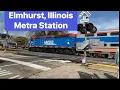 UP-W Metra Inbound to Chicago at Elmhurst- 21