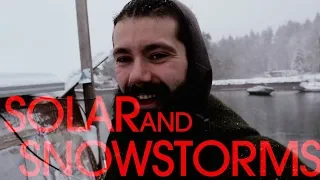 Making Solar Power in a Snow Storm – Sink or Swim 132