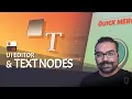 UI Editor Tutorial Text Nodes